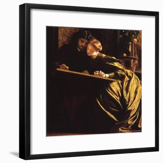 Painter and His Bride, 1864-Frederick Leighton-Framed Giclee Print