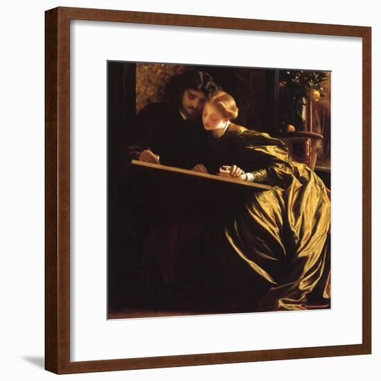 Painter and His Bride, 1864-Frederick Leighton-Framed Giclee Print