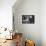 Painter Balthus at Work in His Studio in the Chateau de Chassy-Loomis Dean-Framed Premier Image Canvas displayed on a wall