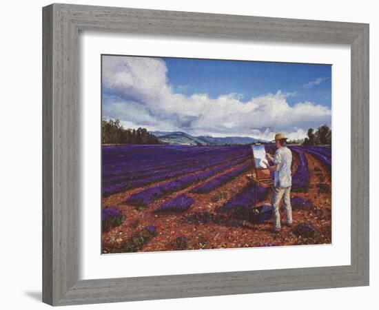 Painter, Vaucluse, Provence, 1998-Trevor Neal-Framed Giclee Print