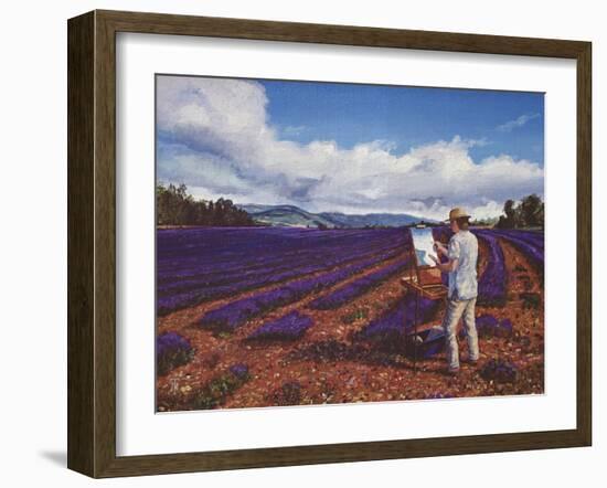 Painter, Vaucluse, Provence, 1998-Trevor Neal-Framed Giclee Print