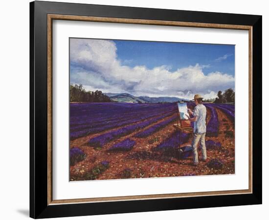 Painter, Vaucluse, Provence, 1998-Trevor Neal-Framed Giclee Print