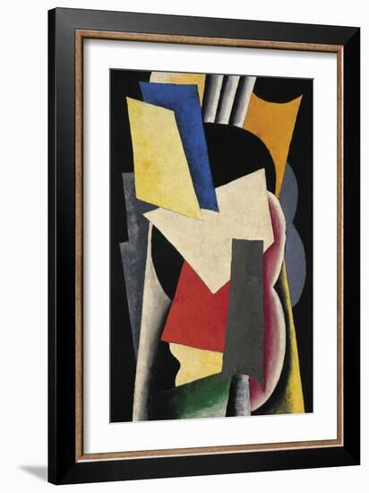 Painterly Architectonic (Still Life with Instrument), 1915-Lyubov Sergeyevna Popova-Framed Giclee Print