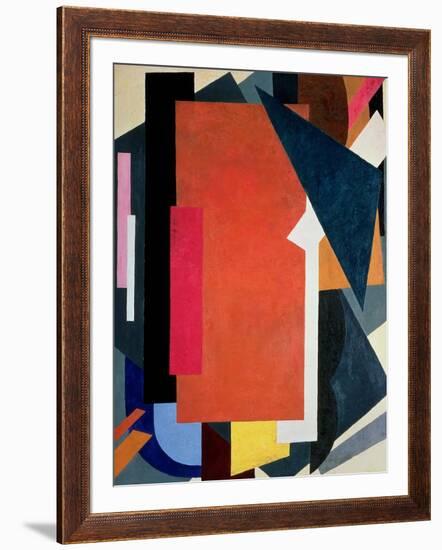 Painterly Architectonics, 1916-17-Liubov Sergeevna Popova-Framed Giclee Print