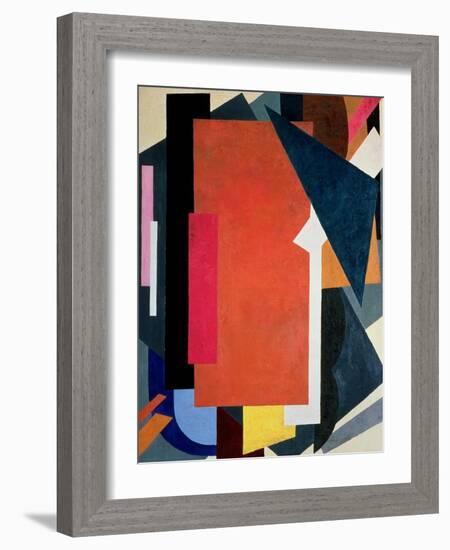 Painterly Architectonics, 1916-17-Liubov Sergeevna Popova-Framed Giclee Print