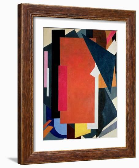 Painterly Architectonics, 1916-17-Liubov Sergeevna Popova-Framed Giclee Print