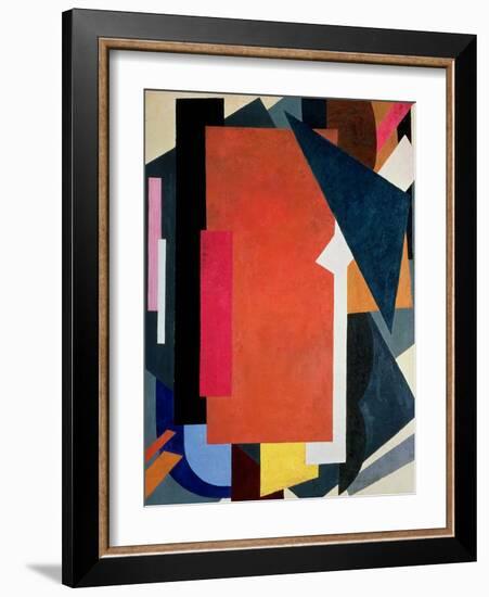 Painterly Architectonics, 1916-17-Liubov Sergeevna Popova-Framed Giclee Print