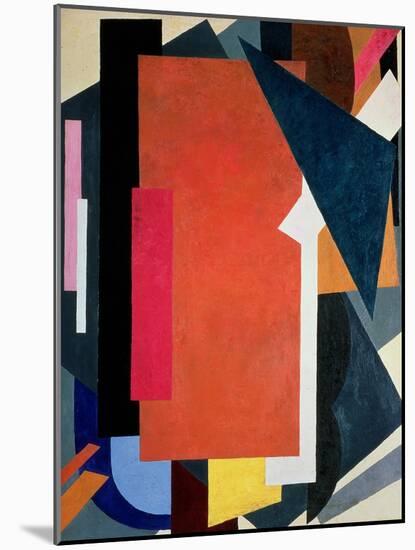 Painterly Architectonics, 1916-17-Liubov Sergeevna Popova-Mounted Giclee Print