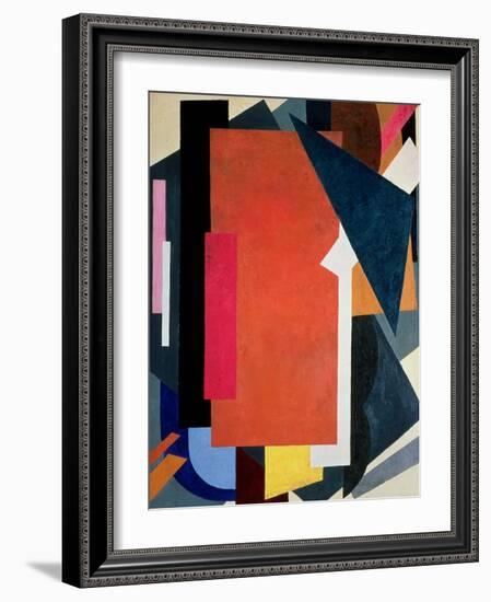 Painterly Architectonics, 1916-17-Liubov Sergeevna Popova-Framed Giclee Print