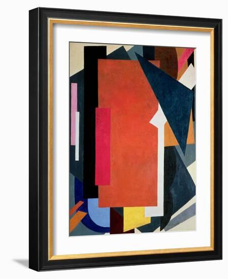 Painterly Architectonics, 1916-17-Liubov Sergeevna Popova-Framed Giclee Print