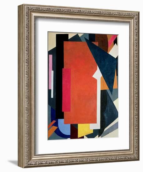 Painterly Architectonics, 1916-17-Liubov Sergeevna Popova-Framed Giclee Print