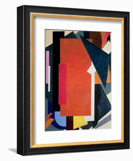 Painterly Architectonics, 1916-17-Liubov Sergeevna Popova-Framed Giclee Print