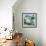 Painterly Bird II-Emma Scarvey-Framed Art Print displayed on a wall