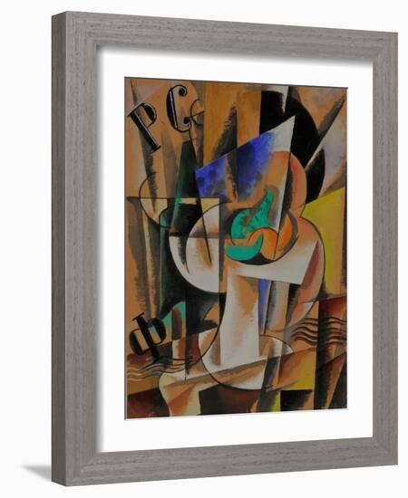 Painterly Composition, 1921-Lyubov Sergeyevna Popova-Framed Giclee Print