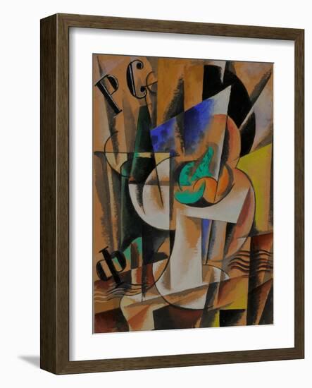 Painterly Composition, 1921-Lyubov Sergeyevna Popova-Framed Giclee Print