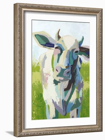 Painterly Cow II-Grace Popp-Framed Art Print