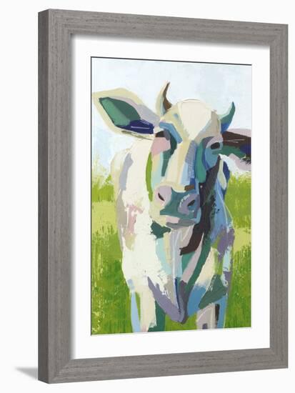 Painterly Cow II-Grace Popp-Framed Art Print