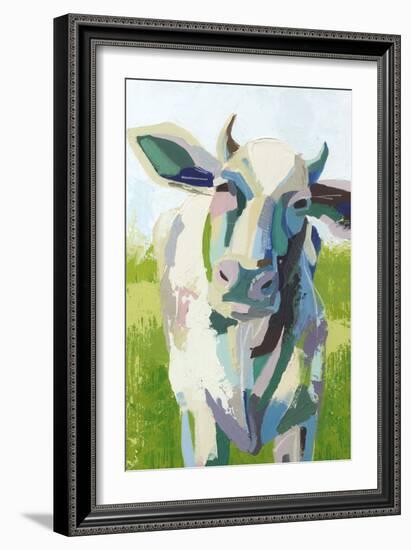 Painterly Cow II-Grace Popp-Framed Art Print