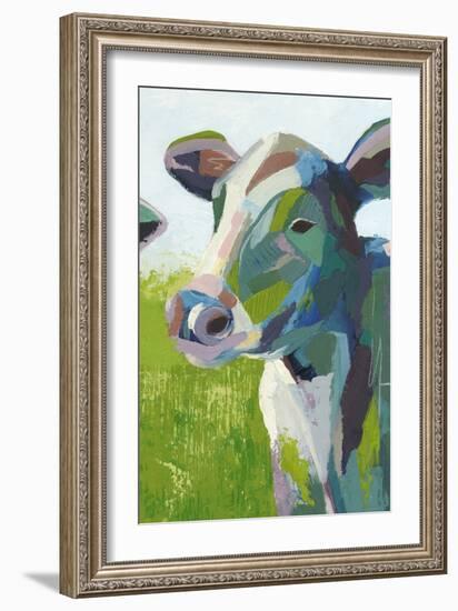 Painterly Cow III-Grace Popp-Framed Art Print