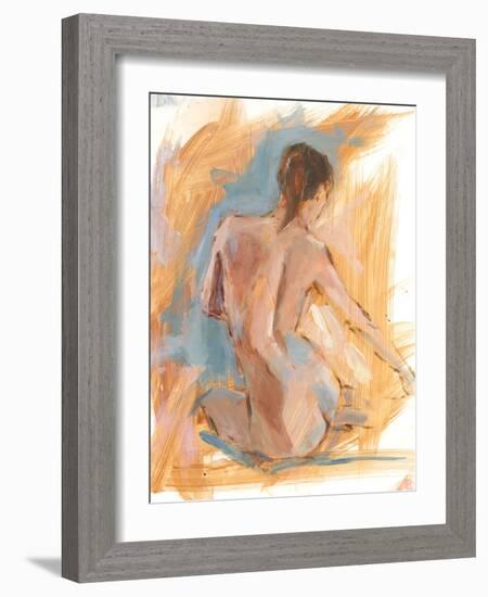 Painterly Figure Study I-Ethan Harper-Framed Art Print