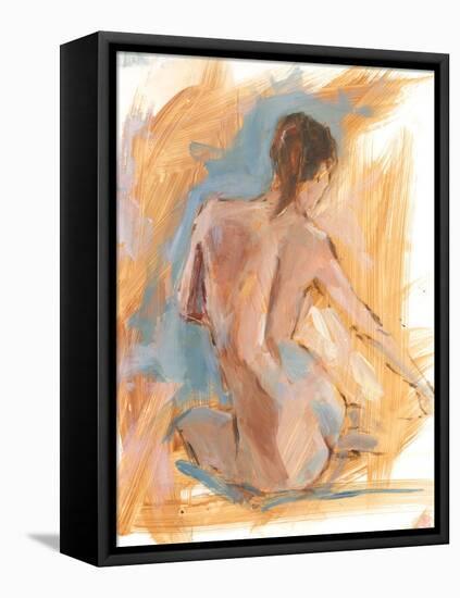 Painterly Figure Study I-Ethan Harper-Framed Stretched Canvas