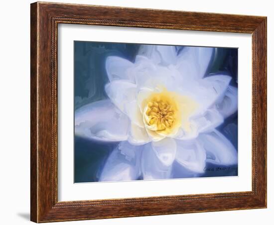 Painterly Flower III-Lola Henry-Framed Photographic Print