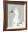 Painterly Portrait - Duck-Aurora Bell-Framed Giclee Print