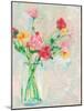 Painterly Soft Bouquet I-Melissa Wang-Mounted Art Print
