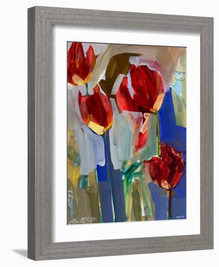 Painterly Tulips I-Erin McGee Ferrell-Framed Art Print