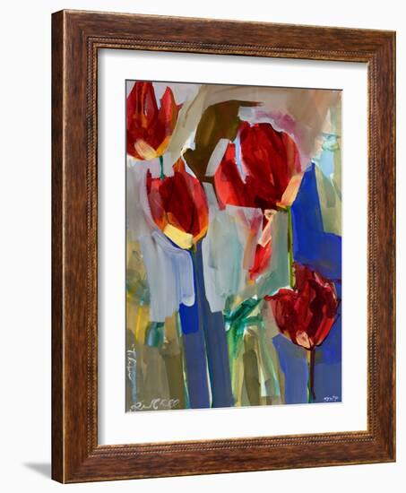 Painterly Tulips I-Erin McGee Ferrell-Framed Art Print