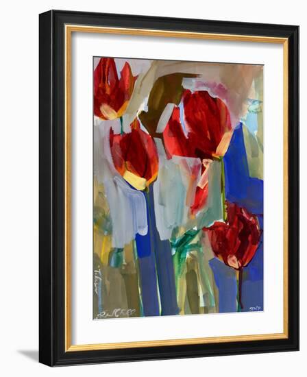 Painterly Tulips I-Erin McGee Ferrell-Framed Art Print