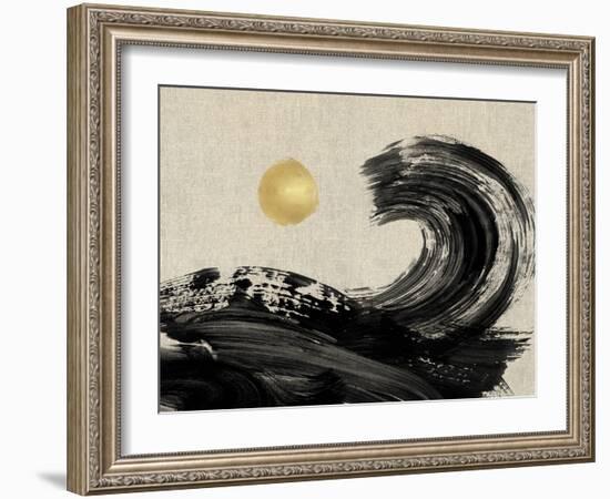 Painterly Waves - Ebb-Paul Duncan-Framed Giclee Print