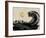 Painterly Waves - Ebb-Paul Duncan-Framed Giclee Print