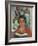 Painting and Book (Portrait of Miss Jean Mccaig)-George Leslie Hunter-Framed Giclee Print