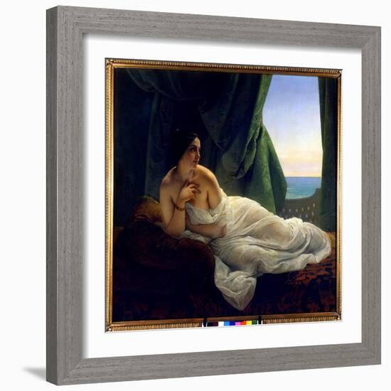 Painting by Francesco Hayez (1791-1882), 1839. Naples, Privee Collection.-Francesco Hayez-Framed Giclee Print