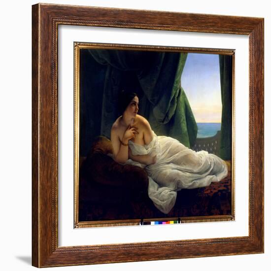 Painting by Francesco Hayez (1791-1882), 1839. Naples, Privee Collection.-Francesco Hayez-Framed Giclee Print