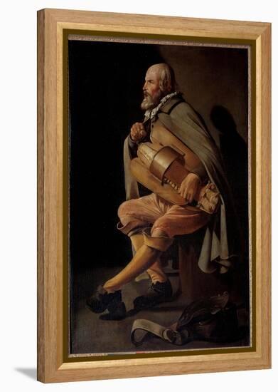 Painting by Georges De La Tour (1593-1652), 17Th Century. Nancy, Musee Des Beaux Arts-Georges De La Tour-Framed Premier Image Canvas