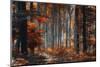 Painting Forest-Ildiko Neer-Mounted Photographic Print