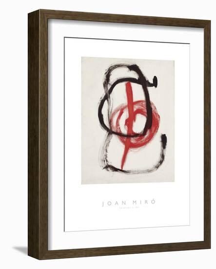 Painting II, 1967-Joan Miro-Framed Giclee Print