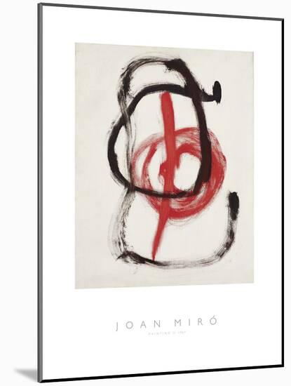 Painting II, 1967-Joan Miro-Mounted Giclee Print