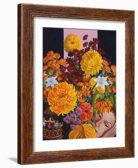 Painting in October, 2005-Christopher Ryland-Framed Giclee Print