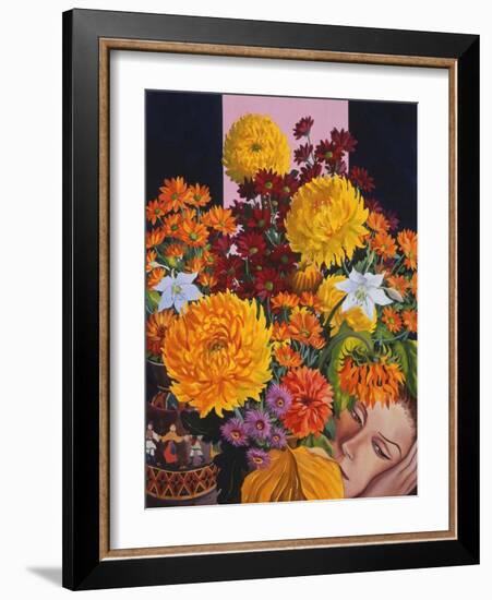Painting in October, 2005-Christopher Ryland-Framed Giclee Print