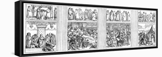 Painting in the Left Transept of the Pantheon, Paris, C1880-1882-Alexandre Cabanel-Framed Premier Image Canvas