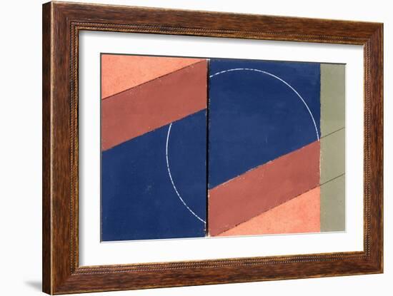 Painting - Interrupted Circle, 2000-George Dannatt-Framed Giclee Print