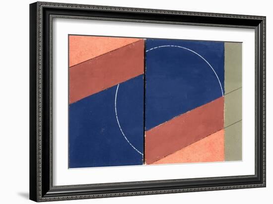 Painting - Interrupted Circle, 2000-George Dannatt-Framed Giclee Print