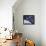 Painting of Apollo-Soyuz Test Project, Docking of US's Apollo Capsule and USSR's Soyuz Spacecraft-null-Framed Stretched Canvas displayed on a wall