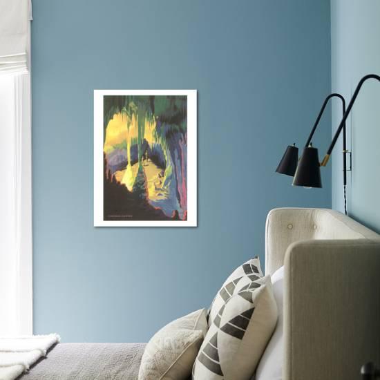Painting Of Carlsbad Caverns New Mexico Art Print By Art Com