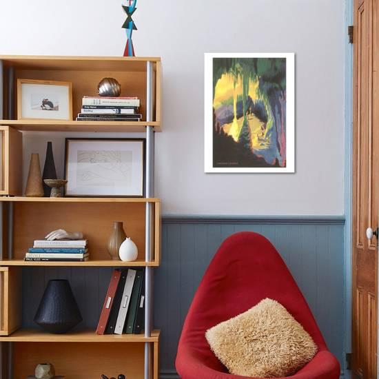 Painting Of Carlsbad Caverns New Mexico Art Print By Art Com