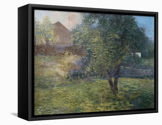 Painting of Country Scene by Julian Alden Weir-Geoffrey Clements-Framed Premier Image Canvas