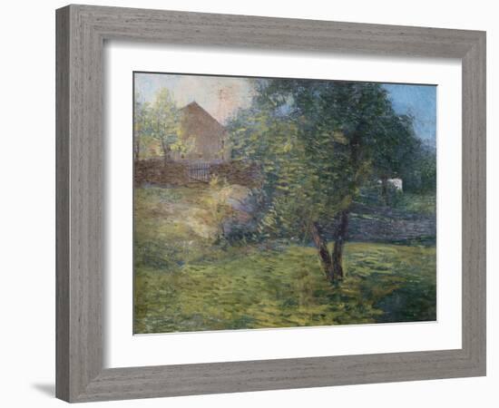 Painting of Country Scene by Julian Alden Weir-Geoffrey Clements-Framed Giclee Print